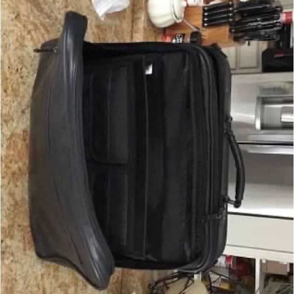 14” high, 16” wide  6” deep

Many compartments
Padded handle doe shoulder strap - Picture 3 of 4